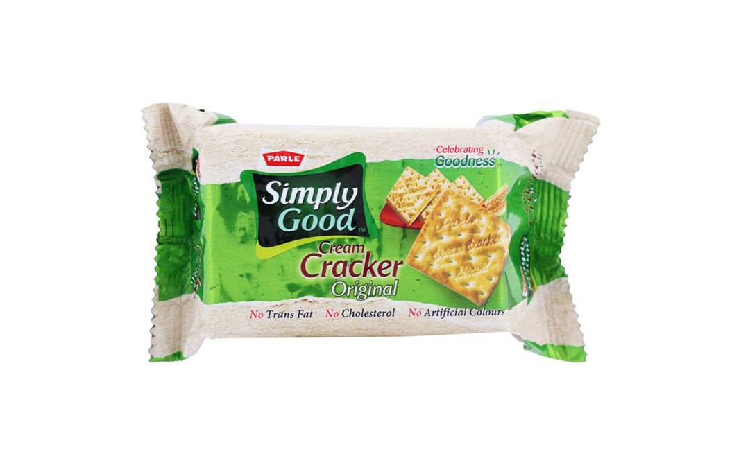 Parle Simply Good Cream Cracker Original Biscuits   Pack  100 grams